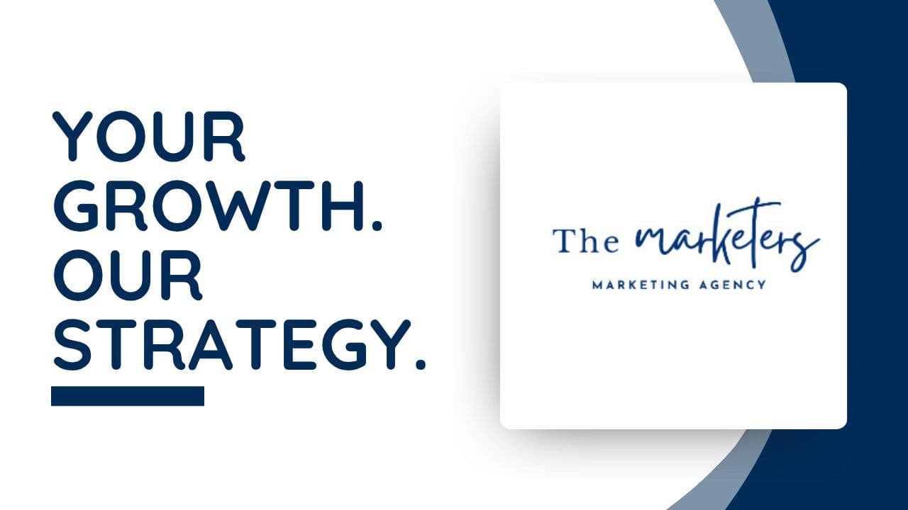 The Marketers banner