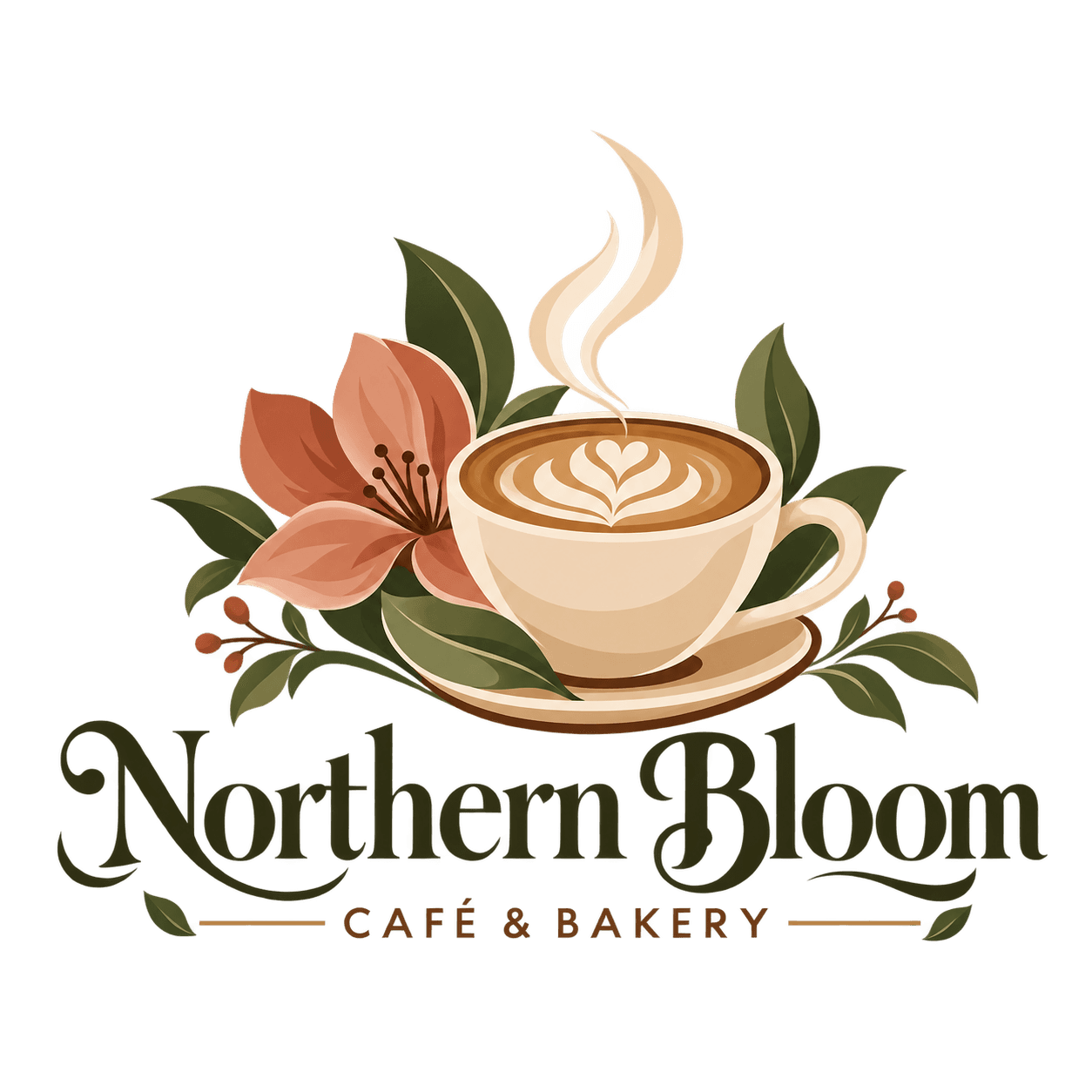 Northern Bloom Café & Bakery logo