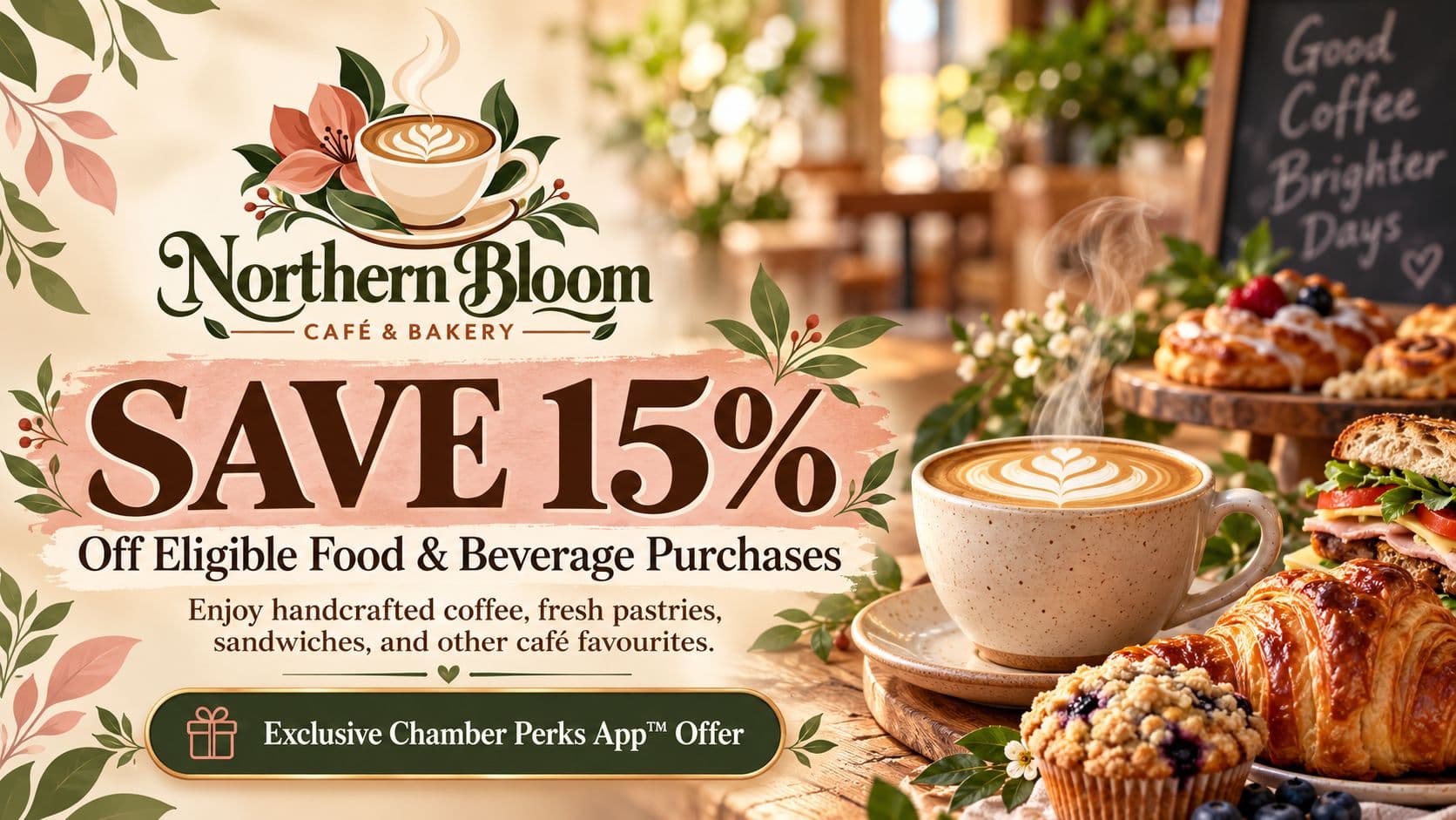 Northern Bloom Café & Bakery banner